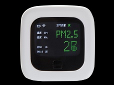 Wi-Fi 溫濕度PM2.5環(huán)境檢測儀環(huán)境感應(yīng)器檢測儀 PMT1006-WT